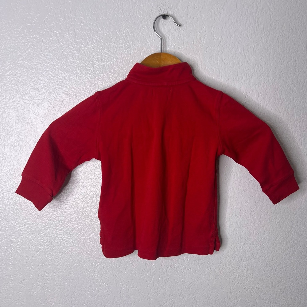 Ralph Lauren Kids 24M Cotton Interlock 1/4 Zip Pullover Sweater Lot of 2 - Picture 3 of 9